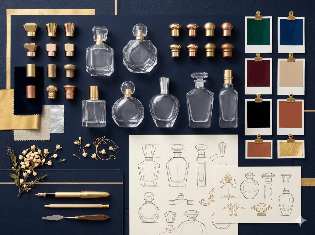 Atelier de creation et design de packaging parfum sur mesure - Parcolux
